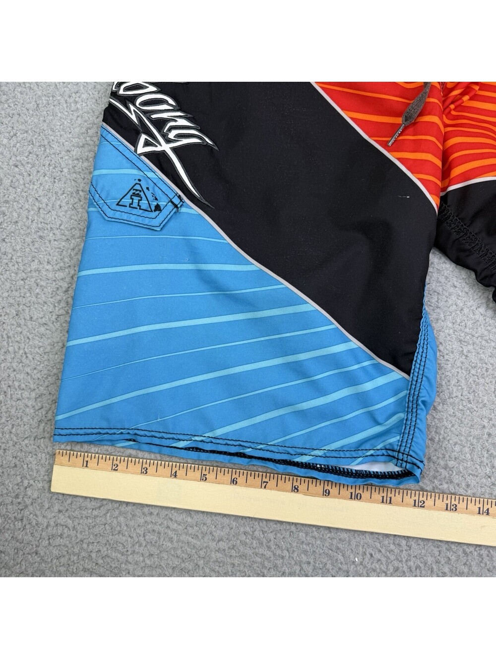 Billabong Andy Irons Platinum Quad Stretch Board Shorts Swim Trunk Rising Sun 34 - Picture 9 of 15